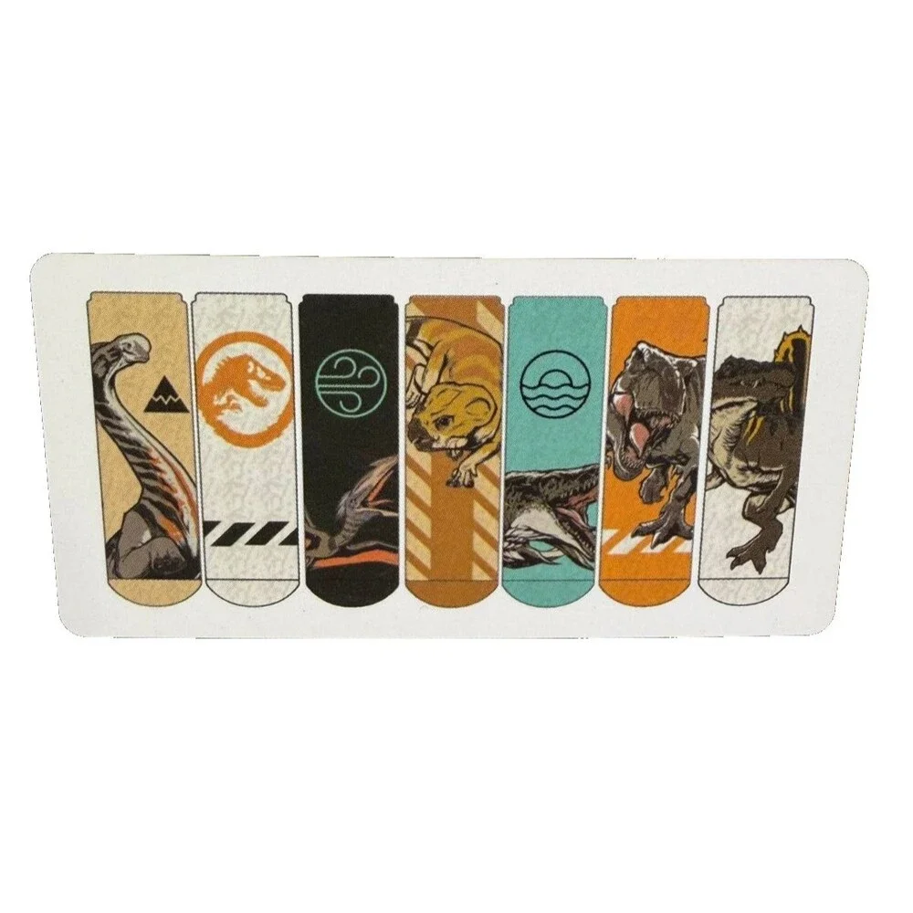 JURASSIC WORLD 7 DAY OF COZY KIDS SHOE SIZE 3-10 SOCKS 7 PAIRS NEW NIB